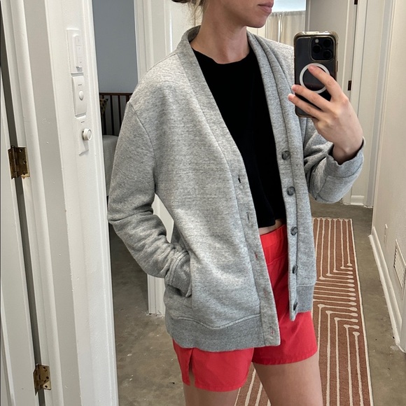 Express Men’s Gray Cardigan Sweater - Picture 9 of 9